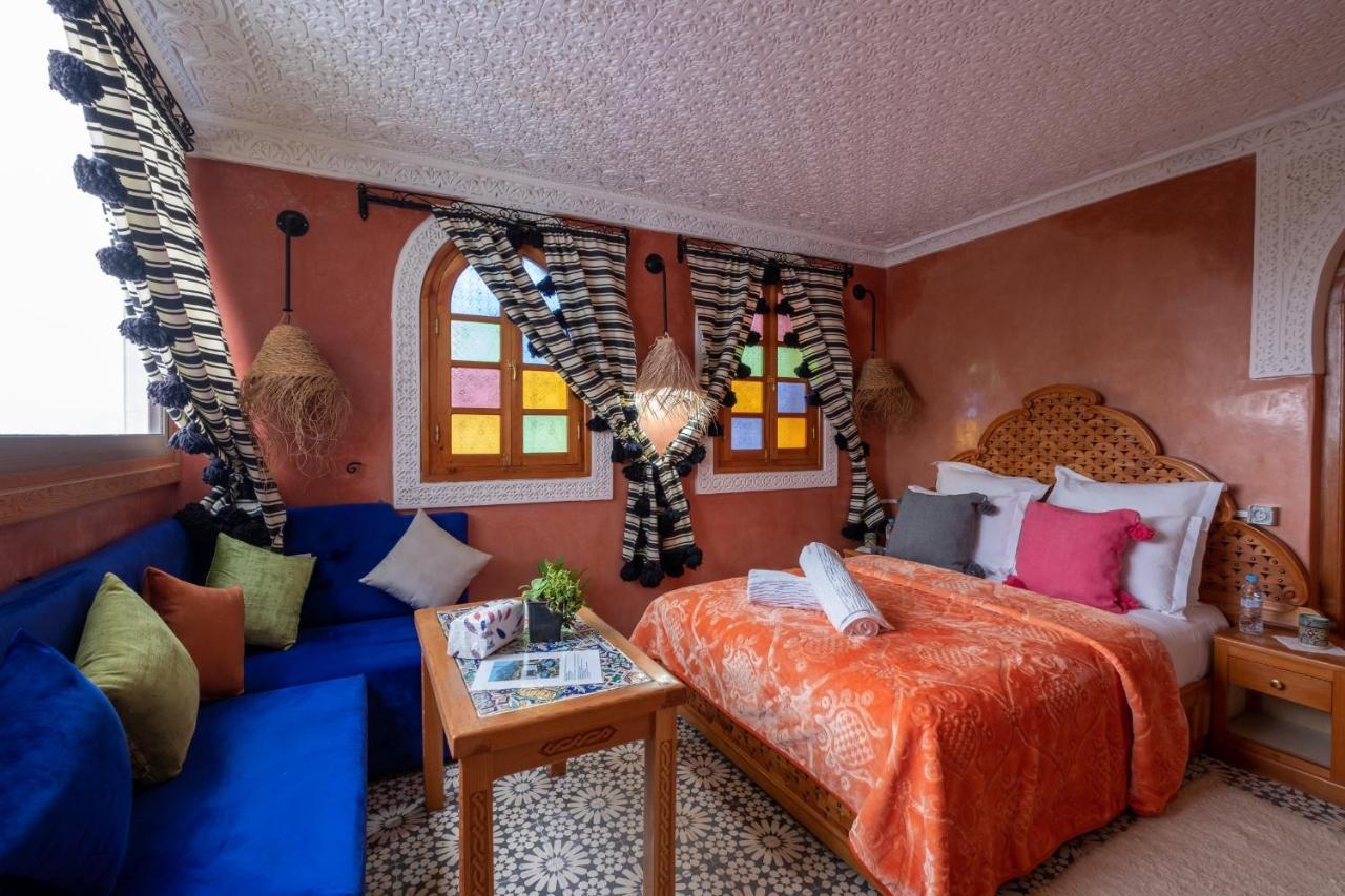 Riad Mosaic Chefchaouen Buitenkant foto