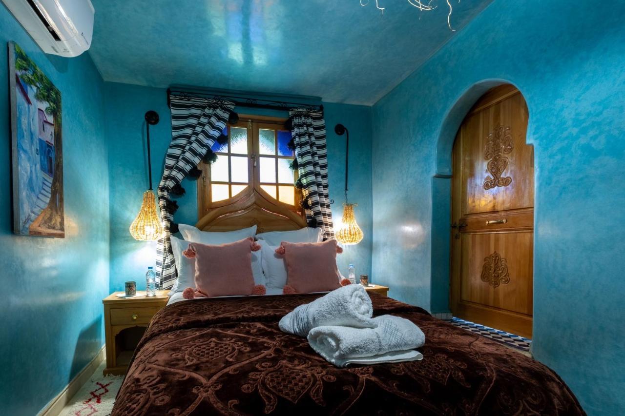 Riad Mosaic Chefchaouen Buitenkant foto